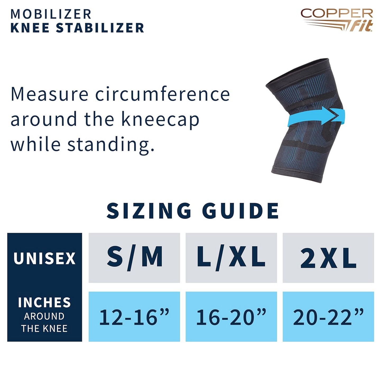 Copper Fit Mobilizer Knee Sleeve